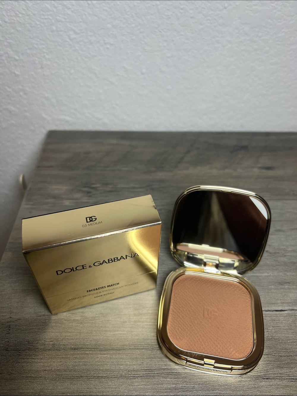 Dolce & Gabbana Face & Eyes Match Bronzer Medium 03